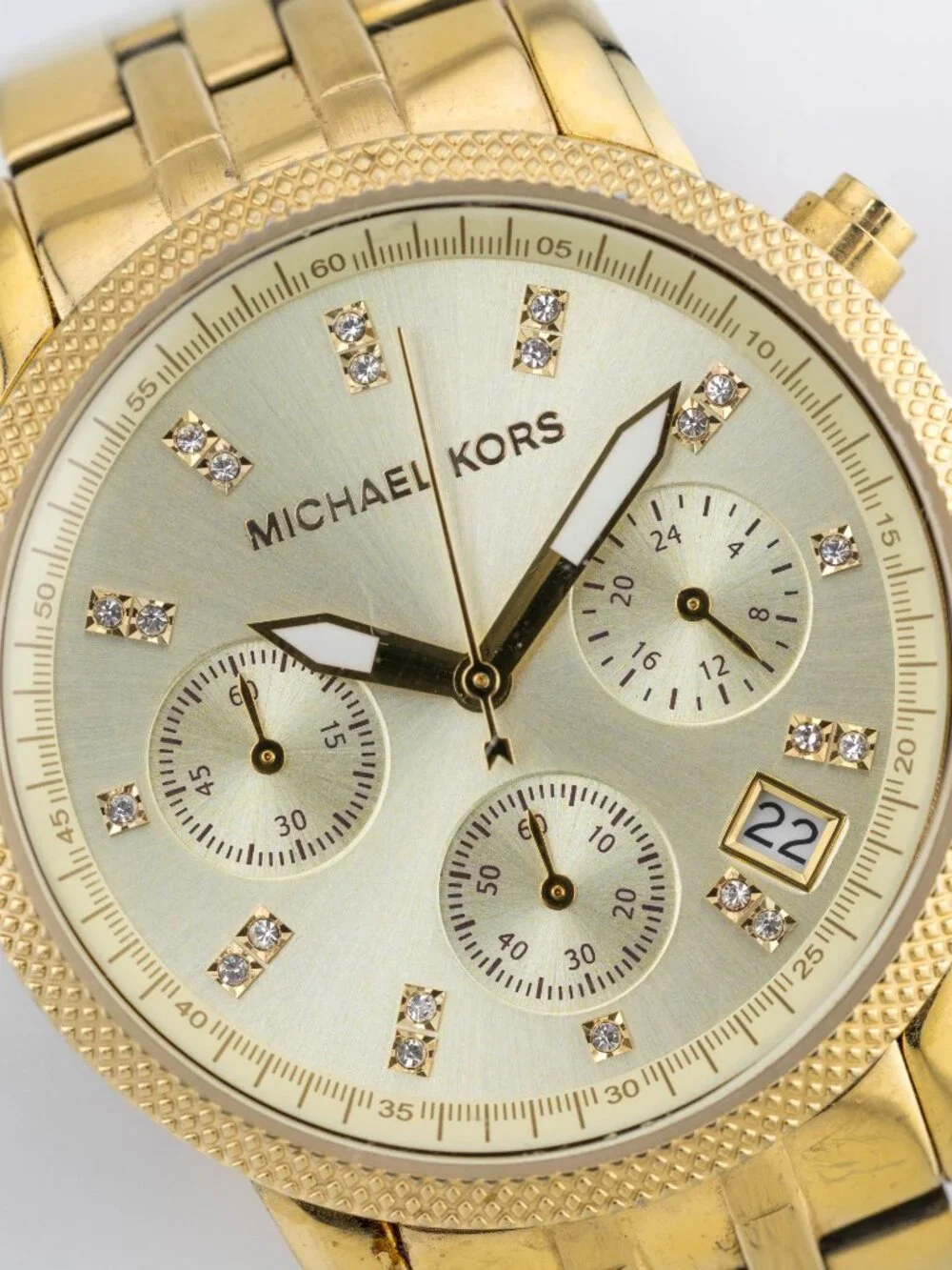 Michael Kors MK5682B Special Edition Quartz Analog Women's Watch New Battery